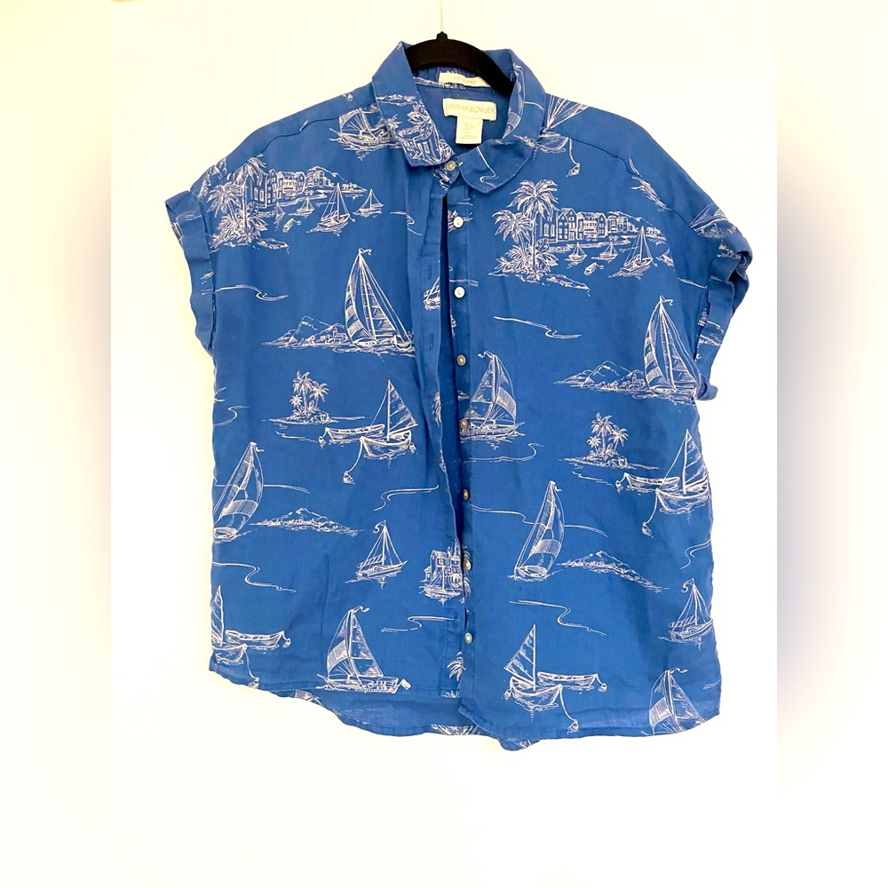 Cynthia Rowley Linen Shirt